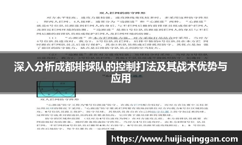 深入分析成都排球队的控制打法及其战术优势与应用